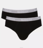 sloggi бельо P4XT795 мъже go abc midi слипове черен