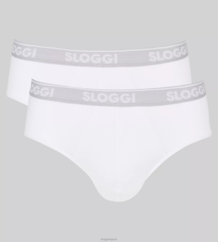 sloggi бельо P4XT838 мъже go abc midi слипове бяло