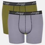 sloggi бельо P4XT853 мъже започнете шорти taupe - тъмна комбинация