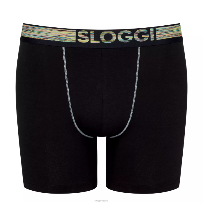 sloggi_d0b1d0b5d0bbd18cd0be_p4xt908_d0bcd18ad0b6d0b5_go_abc_d0b5d181d182d0b5d181d182d0b2d0b5d0bdd0b8_d188d0bed180d182d0b8_d187d0.png sloggi бельо P4XT908 мъже go abc естествени шорти черен - Image 1