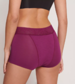 sloggi гащи | P4XT318 Жени период панталони период къси панталони вино - Image 5