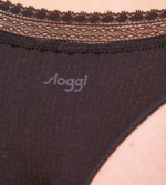sloggi гащи | P4XT637 Жени отидете на оребрени бразилски гащета черен - Image 7
