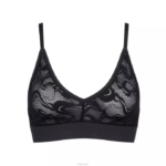 sloggi сутиени | P4XT345 Жени дантела bralette черен