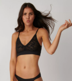 sloggi сутиени | P4XT345 Жени дантела bralette черен - Image 5