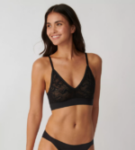 sloggi сутиени | P4XT345 Жени дантела bralette черен - Image 6