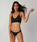 sloggi сутиени | P4XT345 Жени дантела bralette черен - Image 8