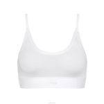 sloggi сутиени | P4XT503 Жени дантела bralette бяло