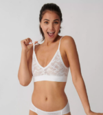 sloggi сутиени | P4XT503 Жени дантела bralette бяло - Image 5