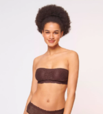 sloggi сутиени | P4XT676 Жени zero feel lace bandeau сутиен абаносово кафяво - Image 2