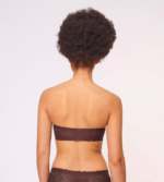 sloggi сутиени | P4XT676 Жени zero feel lace bandeau сутиен абаносово кафяво - Image 3